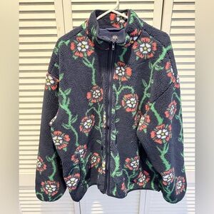 Rowing Blazers Floral Fleece Jacket